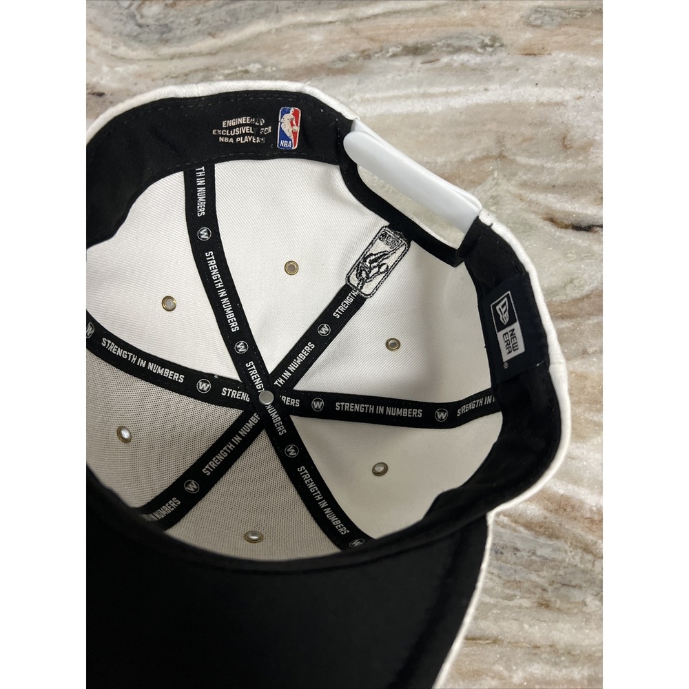 New Era Golden State Warriors "Strength In Numbers" Hat NBA White SnapBack - Picture 10 of 10